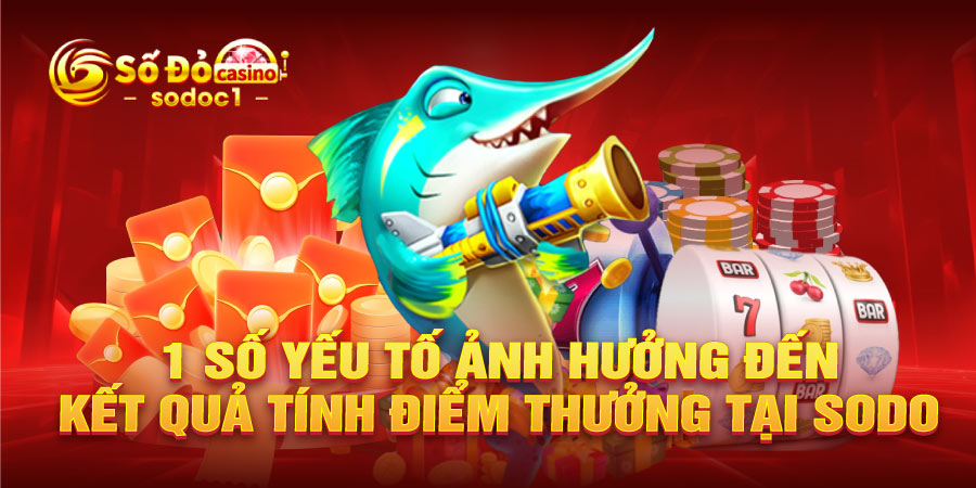 1 số yếu tố ảnh hưởng đến kết quả tính điểm thưởng tại SODO