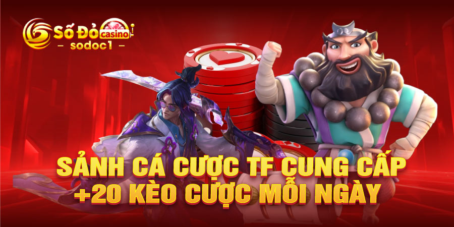  Sảnh cá cược TF cung cấp +20 kèo cược mỗi ngày