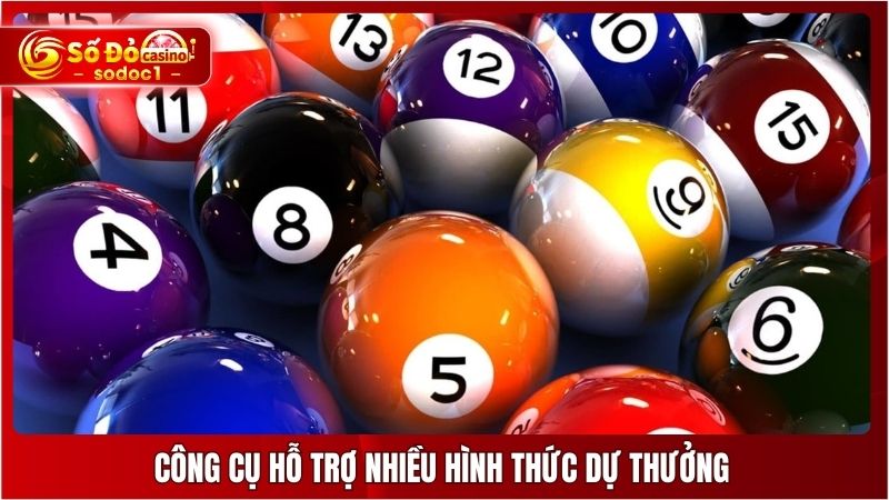Công cụ hỗ trợ nhiều hình thức dự thưởng
