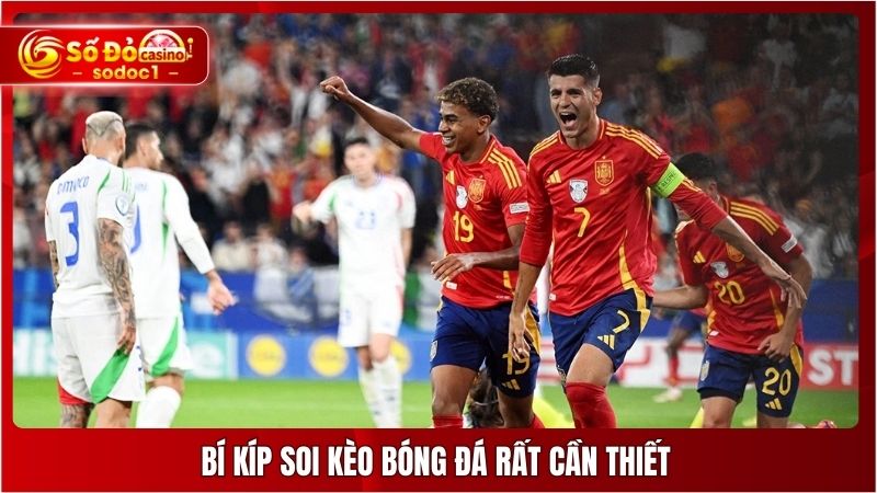 Bí kíp soi kèo bóng đá rất cần thiết