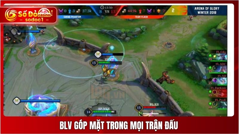 BLV góp mặt trong mọi trận đấu