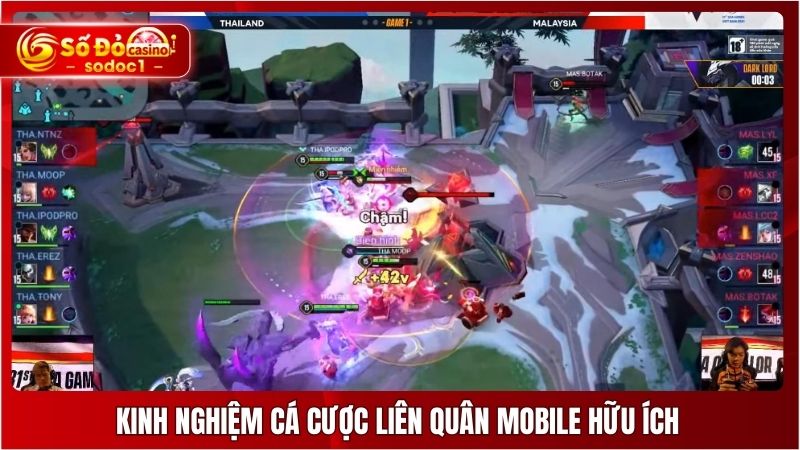 Kinh nghiệm cá cược Liên Quân Mobile hữu ích